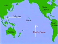 Pacific Ocean Map