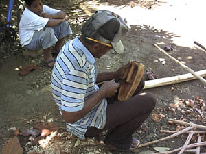 Carving the bailer
