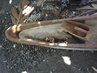 Bow and bailer--- top view