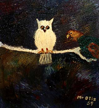 The Owl Perturbed But Calm